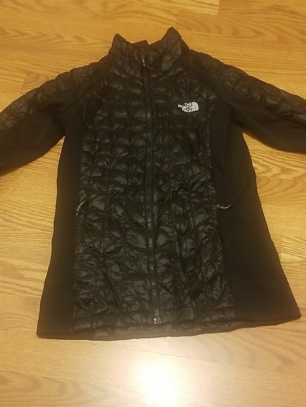 The North Face Black Women's Quilted Hybrid Puffer Jacket